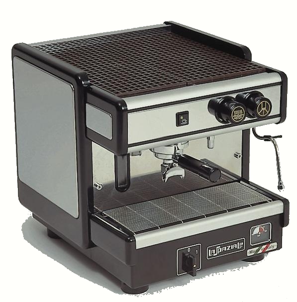 Italian expresso coffee machine made by La Spaziale