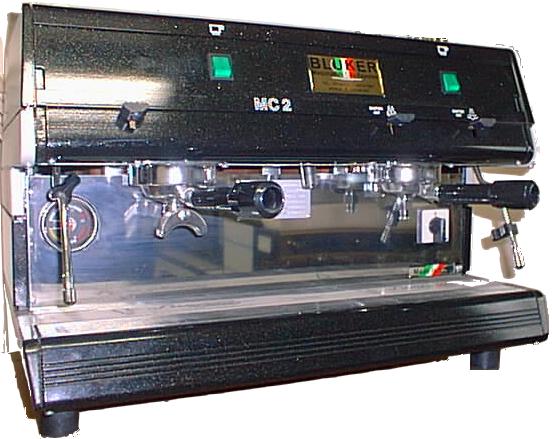 espresso coffee machine made by Brugnetti, italy