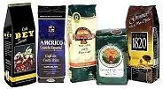 Costa Rica Coffee - Sampler - 5 Best Brands (5 Bags Whole Beans)